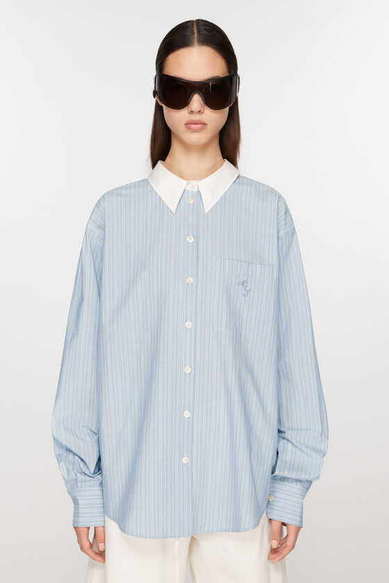 (image for) Premium Stripe button-up shirt